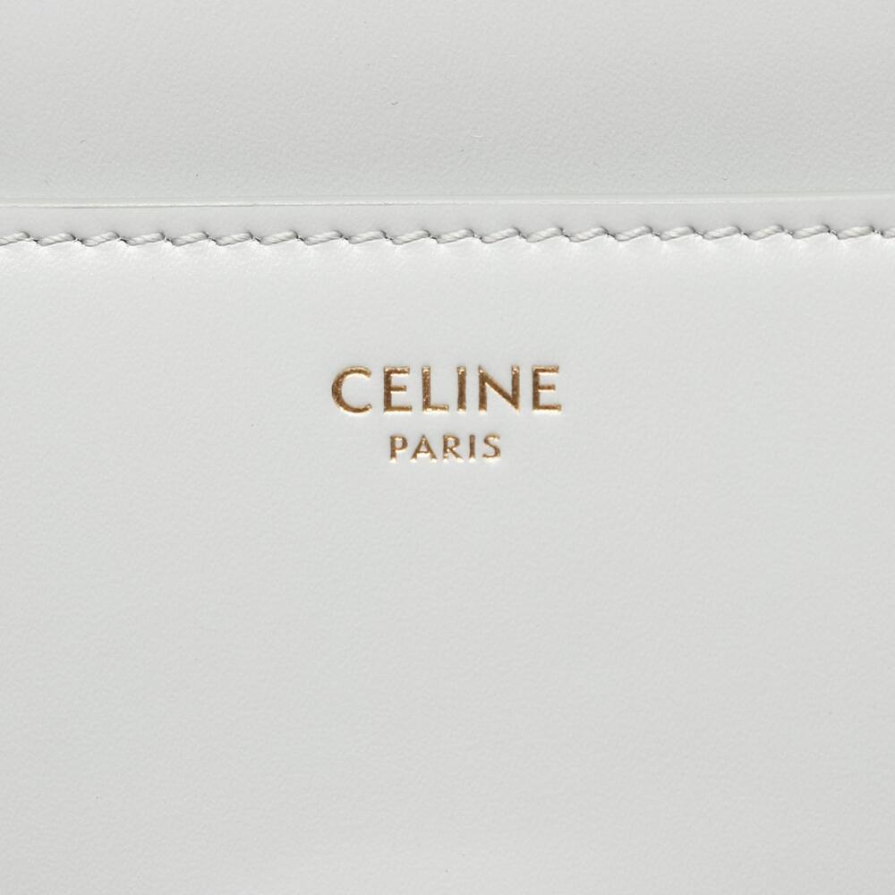 Celine Seize Handbag Leather Blue - Picture 4 of 8